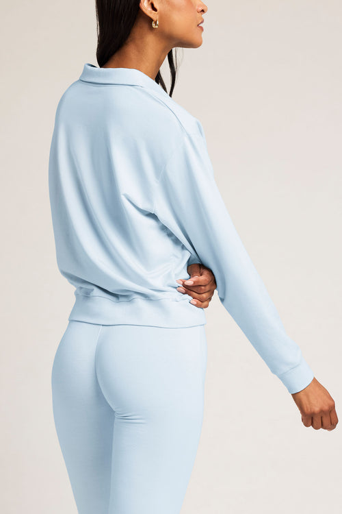 Club Pullover in Glacier