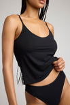 Thumbnail image #1 of Cotton Cami in Black [Santana XS]