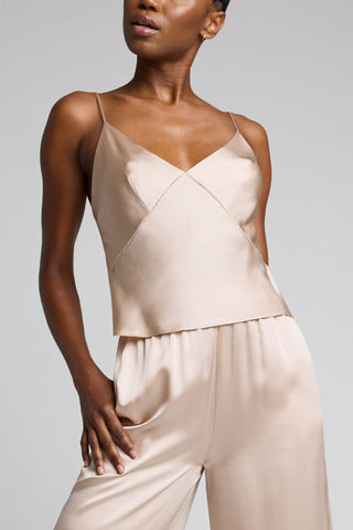 Eclipse Silk Slip in Fizz