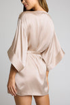 Thumbnail image #4 of Eclipse Silk Mini Robe in Fizz