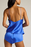 Thumbnail image #4 of Eclipse Silk Cami in Cobalt