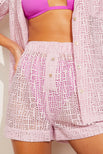 Thumbnail image #1 of Eyelet Lace Island Boxer in Lilac