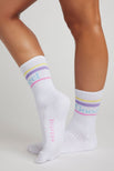 Thumbnail image #2 of Feel Good Varsity Sock in Confetti