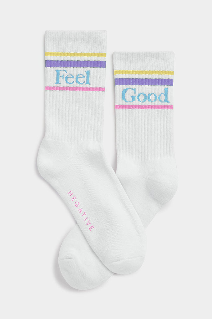 Feel Good Varsity Sock in Confetti