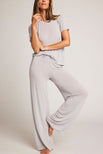 Thumbnail image #1 of Fino Featherweight Cashmere Track Pant in Heather Grey