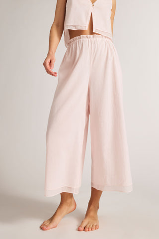 Detail view of Island Cropped Pant in Shell for sizer