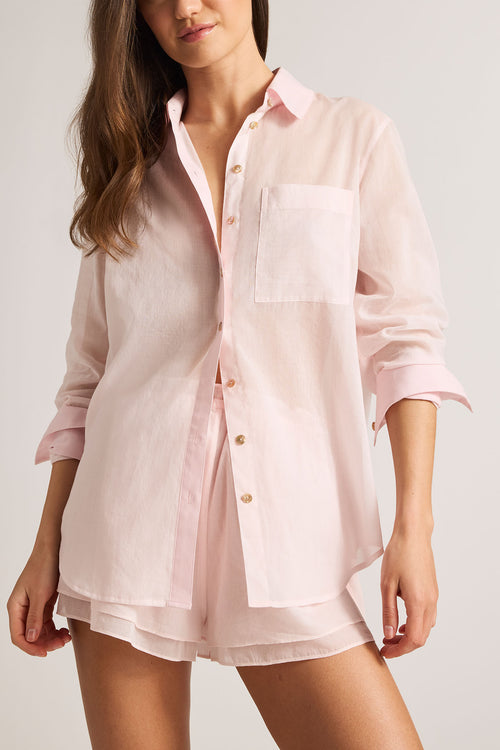 Island Shirt in Shell