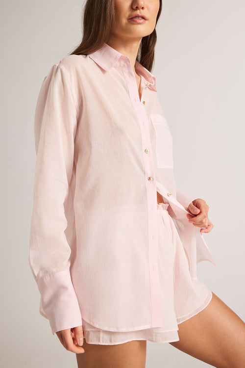Island Shirt in Shell