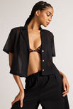 Thumbnail image #4 of Island Short Sleeve Shirt in Black