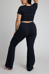 Thumbnail image #3 of Pointelle Flare Pant in Black [Neti XL]