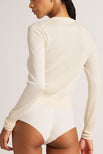 Thumbnail image #4 of Silk Cashmere Cardi in Cream