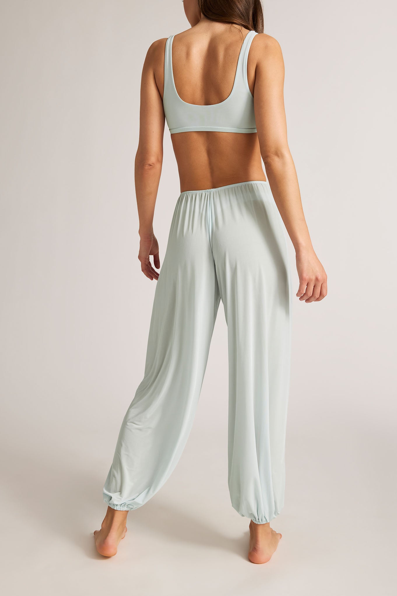 Slink Draped Pant in Mist