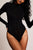 Slink Bodysuit in Black