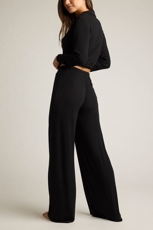 Fino Track Pant in Black