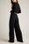 Fino Cashmere Track Pant in Black