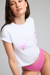 Thumbnail image #4 of Uniform Baby Tee in White: Orchid Edition [Ksenia XS]