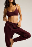 Thumbnail image #1 of Waffle Knit Jogger in Garnet