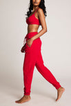 Thumbnail image #2 of Waffle Knit Lounge Bralette in Cerise