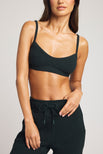 Thumbnail image #1 of Waffle Knit Lounge Bralette in Cypress
