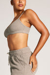 Thumbnail image #2 of Waffle Knit Lounge Bralette in Mink