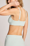 Thumbnail image #2 of Waffle Knit Lounge Bralette in Mist