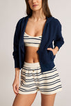 Thumbnail image #4 of Waffle Knit Lounge Bralette in Sailor