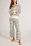 Thumbnail image #5 of Waffle Knit Cropped Track Pant in Sailor