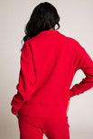 Thumbnail image #4 of Waffle Knit Pullover in Cerise
