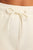 Waffle Knit Track Pant in Cream