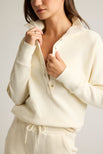 Thumbnail image #1 of Waffle Knit Pullover in Cream