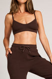 Thumbnail image #6 of Waffle Knit Lounge Bralette in Espresso