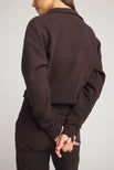Thumbnail image #4 of Waffle Knit Pullover in Ganache