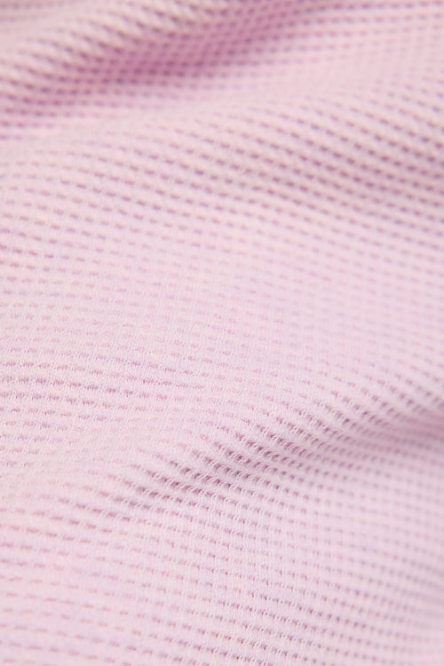 Waffle Knit in Lilac fabric swatch