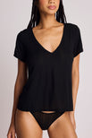 Thumbnail image #1 of Whipped Boyfriend V Tee in Black