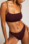 Thumbnail image #2 of Whipped Bralette in Garnet