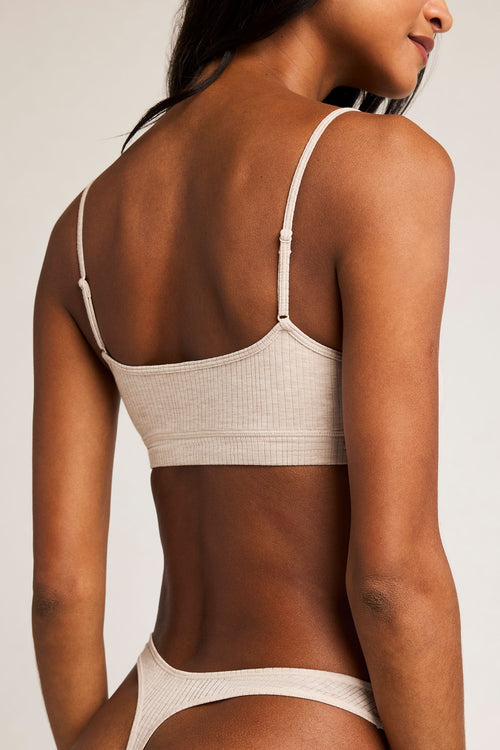 Whipped Bralette in Sand