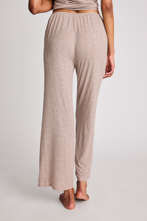 Whipped Cropped Pant in Mink