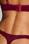 Thumbnail image #4 of Whipped Dipped Thong in Cassis