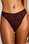Thumbnail image #1 of Whipped French Cut Brief in Garnet