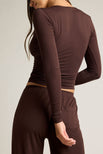 Thumbnail image #3 of Whipped Henley in Espresso