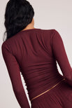 Thumbnail image #4 of Whipped Henley in Garnet