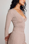 Thumbnail image #2 of Whipped Henley in Mink