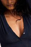 Thumbnail image #4 of Whipped Henley in Navy