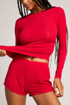 Thumbnail image #5 of Whipped Long Sleeve in Cerise