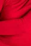 Thumbnail image #2 of Whipped Long Sleeve in Cerise