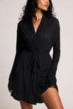 Thumbnail image #2 of Whipped Mini Robe in Black