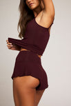 Thumbnail image #4 of Whipped Mini Short in Garnet