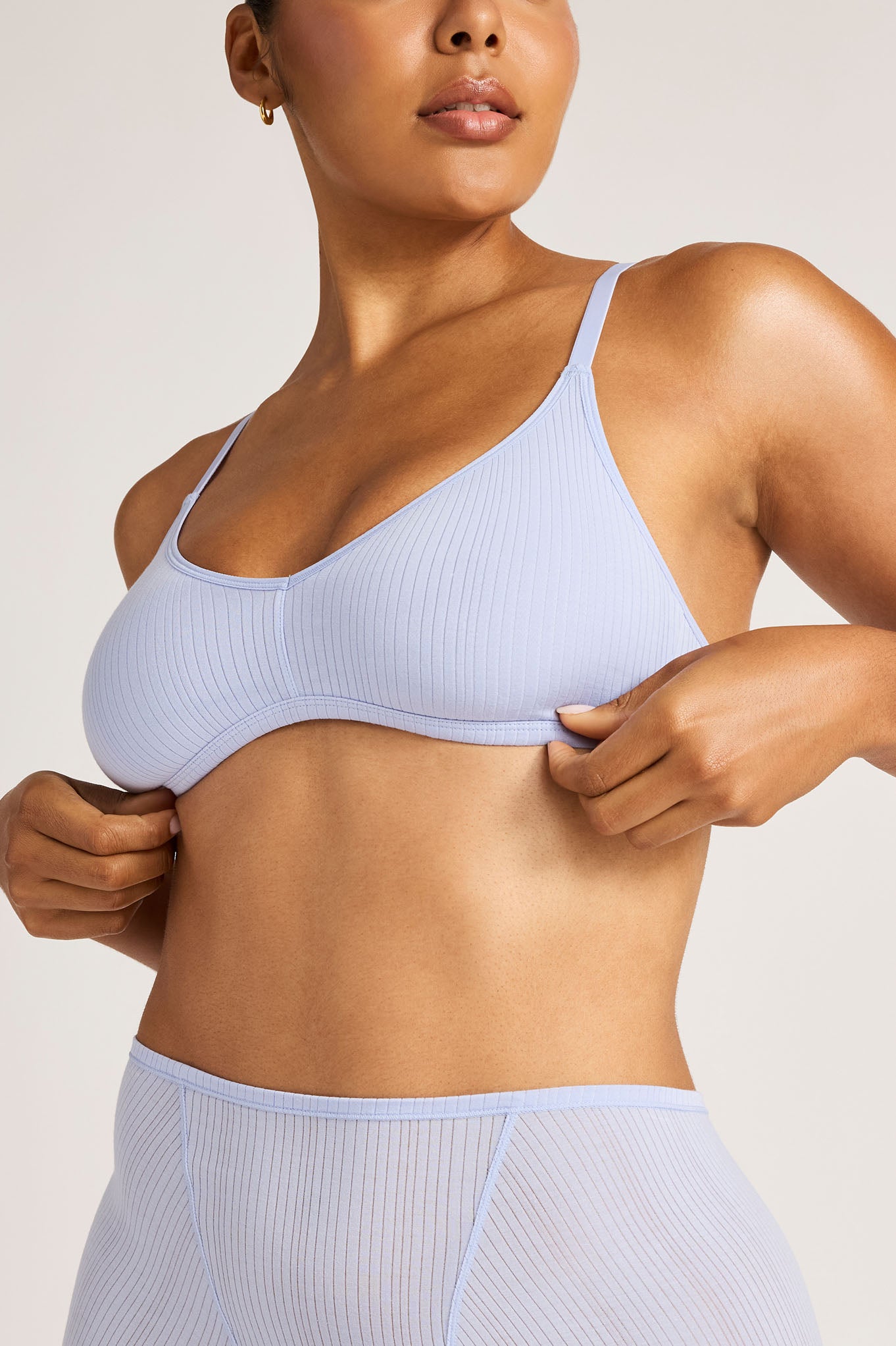 Whipped Non-Wire Bra in Muse