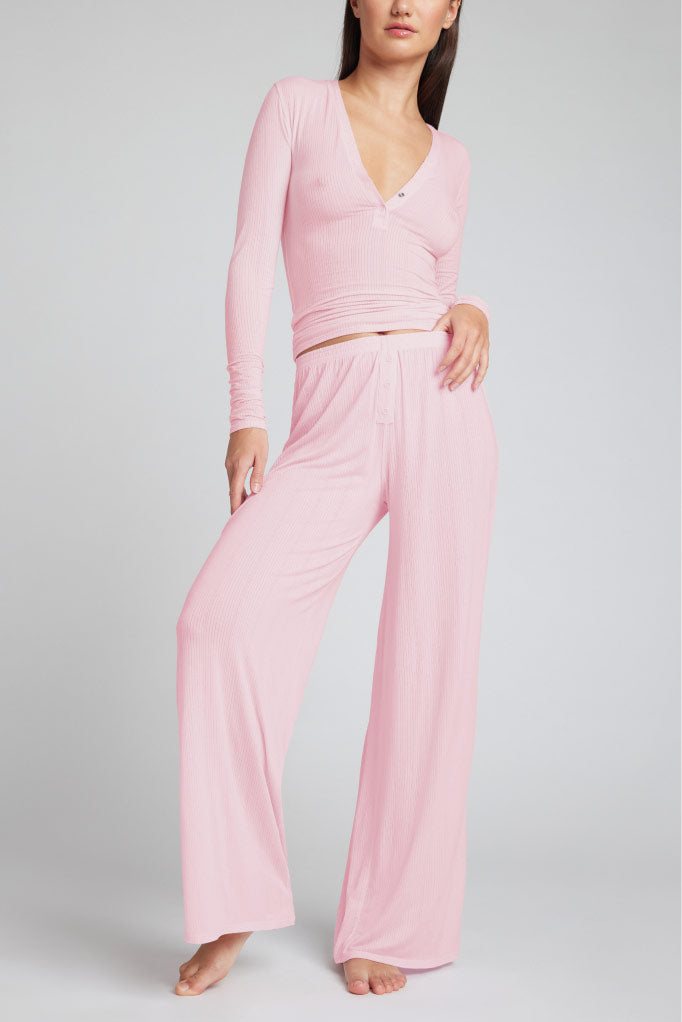 Whipped Track Pant in Babe