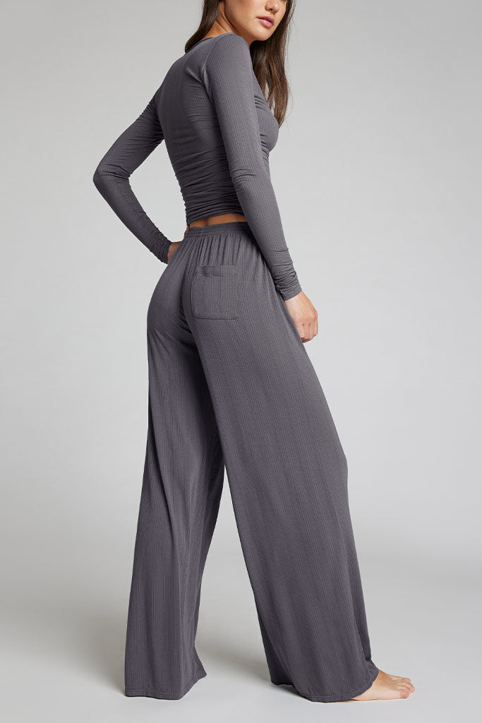 Whipped Track Pant in Graphite
